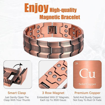 🔥🔥🔥LAST DAY 36% OFF-Copper Magnetic Power — Boost Circulation, Banish Fatigue